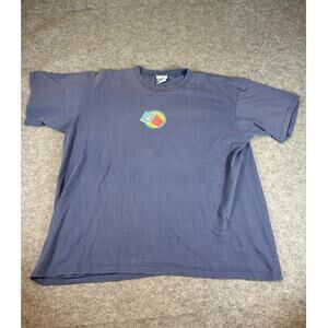 VINTAGE 90s Freshjive Shirt Mens XL Blue Graphic Streetwear Skate Single Stitch